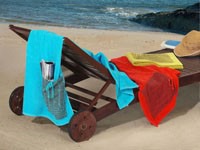 Ręcznik plażowy PRACTICAL Greno czerwony